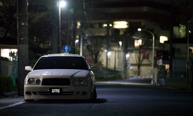 長時間同じ場所に停車している