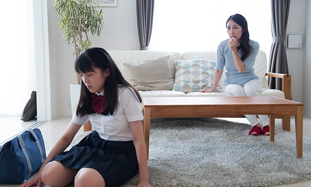 母親への態度の変化