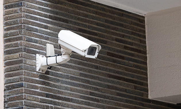 防犯カメラの設置
